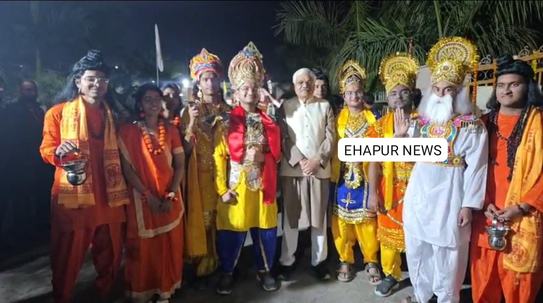 रामा मेडिकल कॉलेज में महाशिवरात्रि पर निकली भव्य शिव बारात