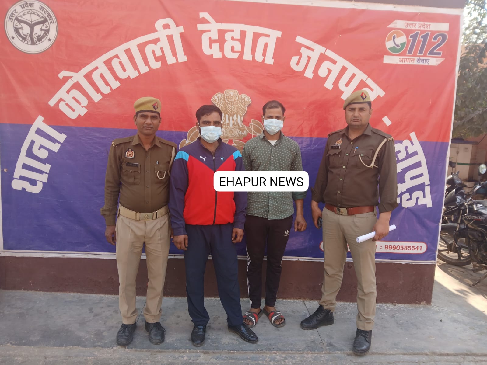 मारपीट के मामले में दो आरोपी गिरफ्तार