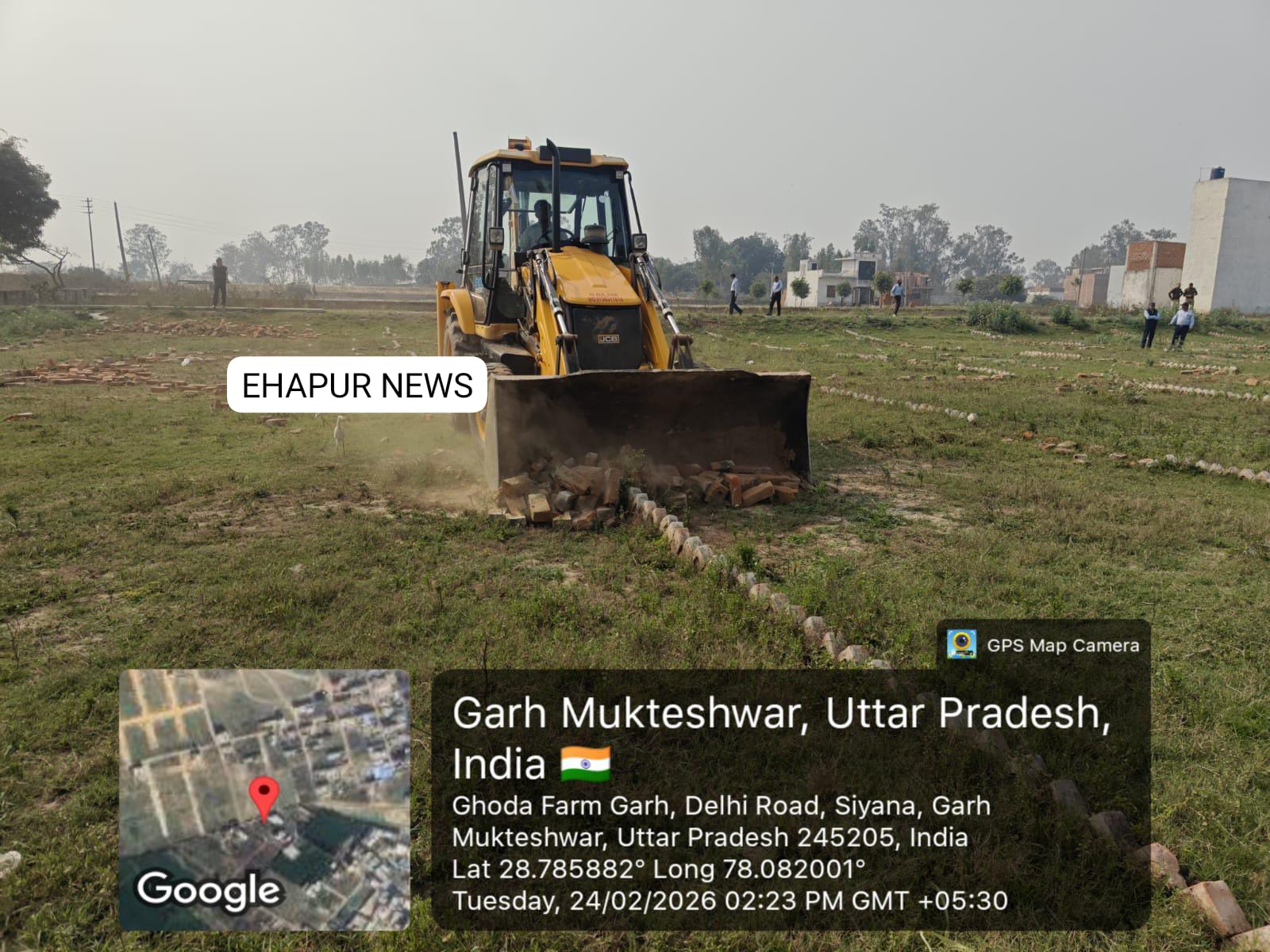 गढ़: चार प्रकरणों में HPDA ने अवैध प्लॉटिंग के खिलाफ की ध्वस्तीकरण की कार्रवाई