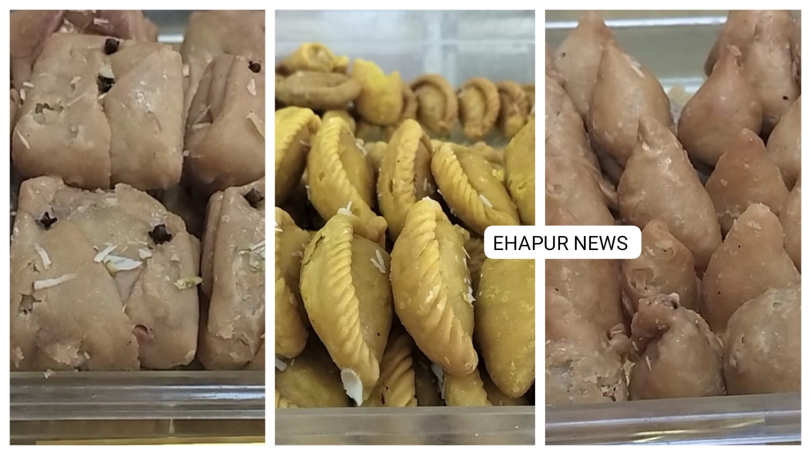 मेरठ स्वीट्स लेकर आए हैं गुजिया समोसा, लौंग लता गुजिया, केसर गुजिया: 9897693627, 9760414343