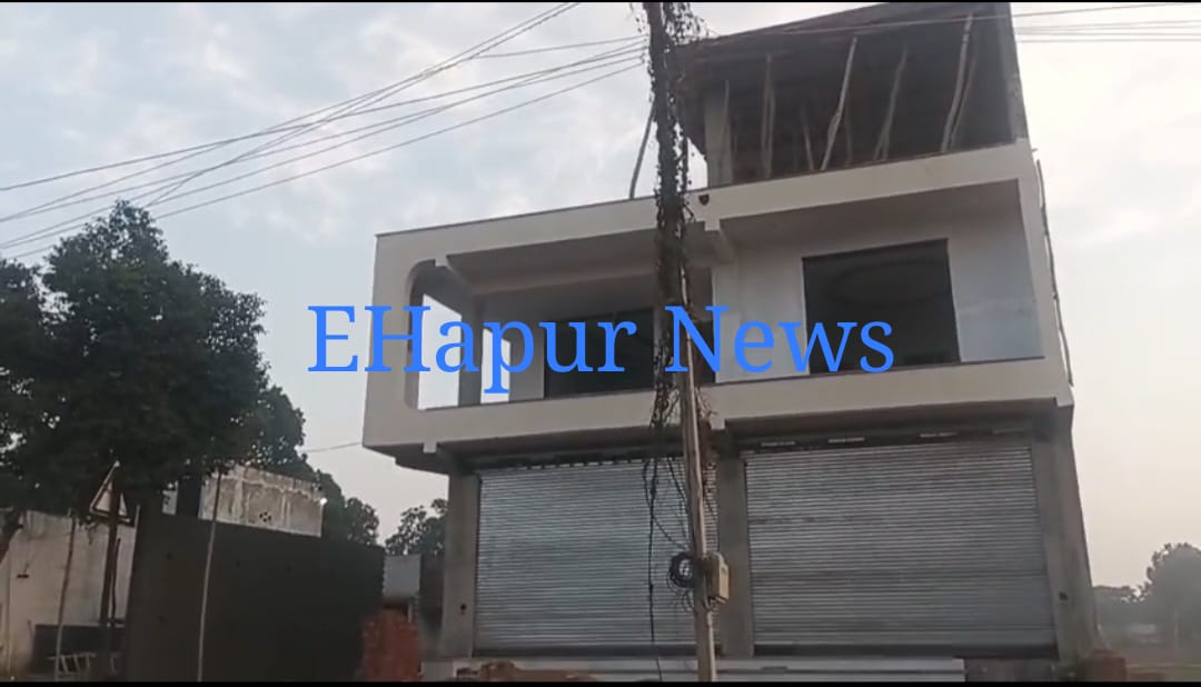 बाबूगढ़ में अवैध भवन निर्माण से सरकार को चूना