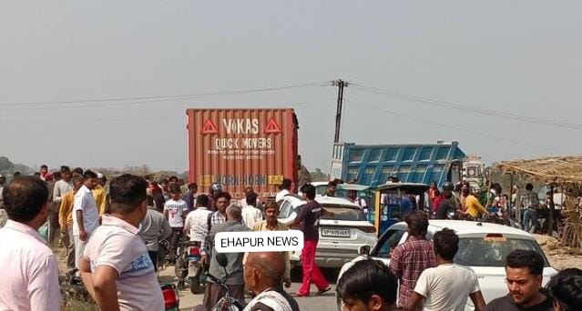 सड़क हादसे के दौरान परीक्षा देकर लौट रहे छात्र की मौत