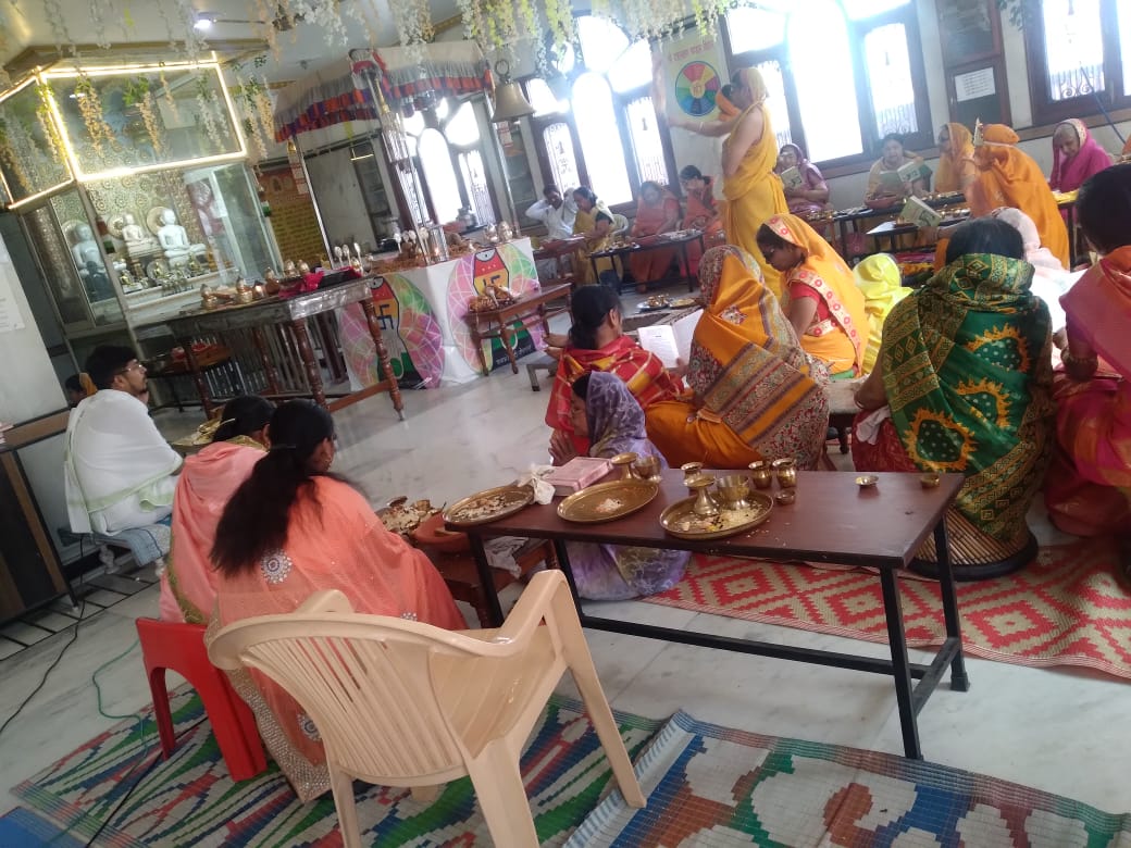 आठ दिवसीय सिद्ध चक्र महाविधान पाठ का समापन हुआ